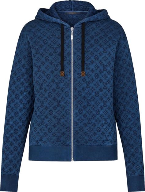 louis vuitton blue women& 39|blue louis vuitton hoodie.